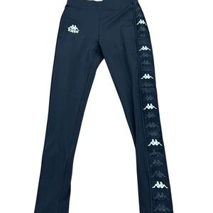 NWT Kappa Banda Bartes Black Pull On Athletic Pants Size XS